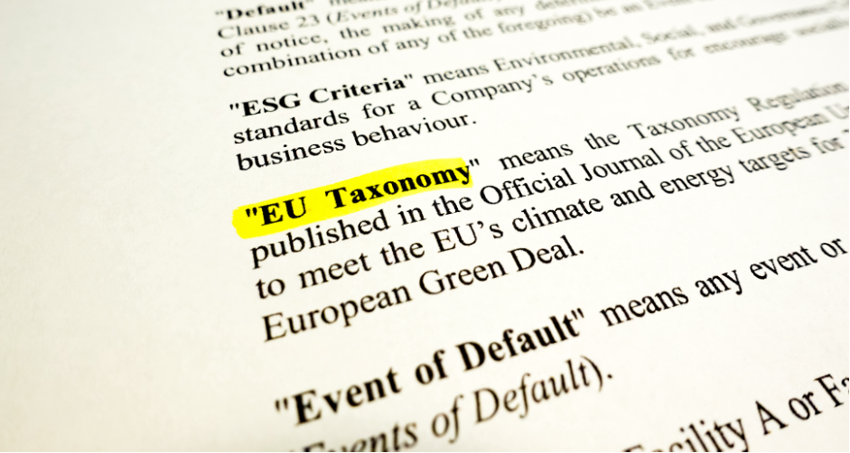 EU Taxonomy definition